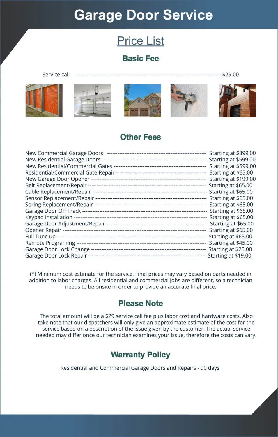 Exclusive Garage Door Repair Service Takoma Park, MD 301-388-5915